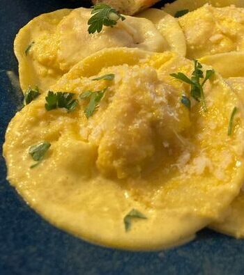 Roasted Cauliflower Ravioli