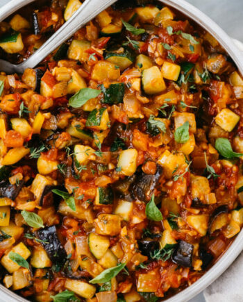 Grilled Markets' Vegetable ravioli