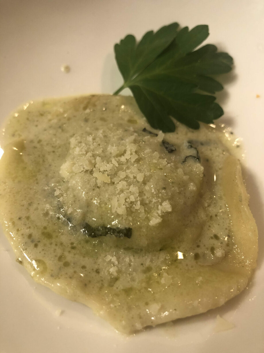 Broccoli and Cauliflower Ravioli