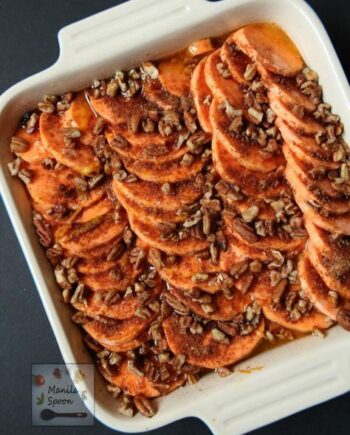 Honey-Pecan Glazed sweet potatoes